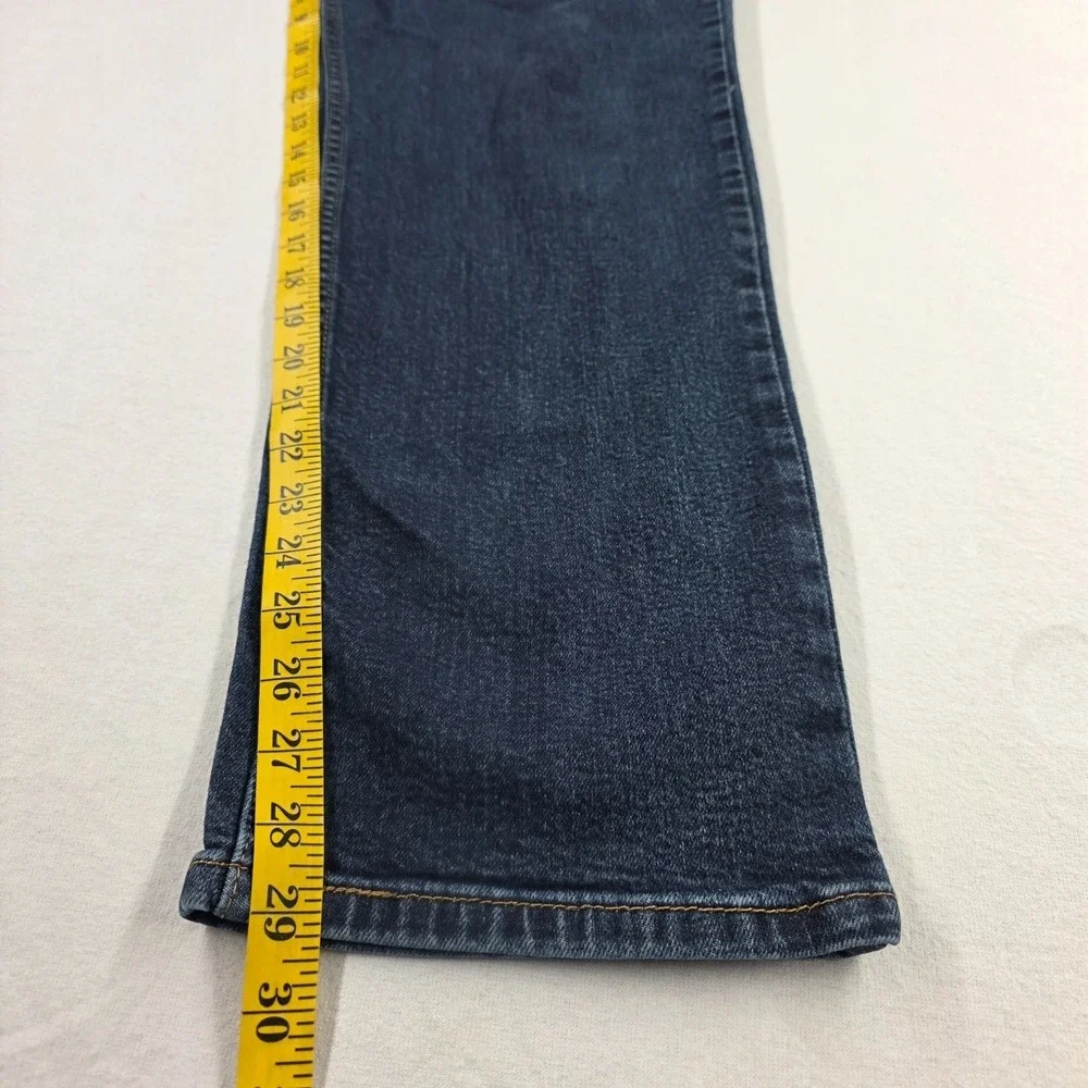 Levis 514 38x30 Dark Wash Straight Stretch Denim Jeans